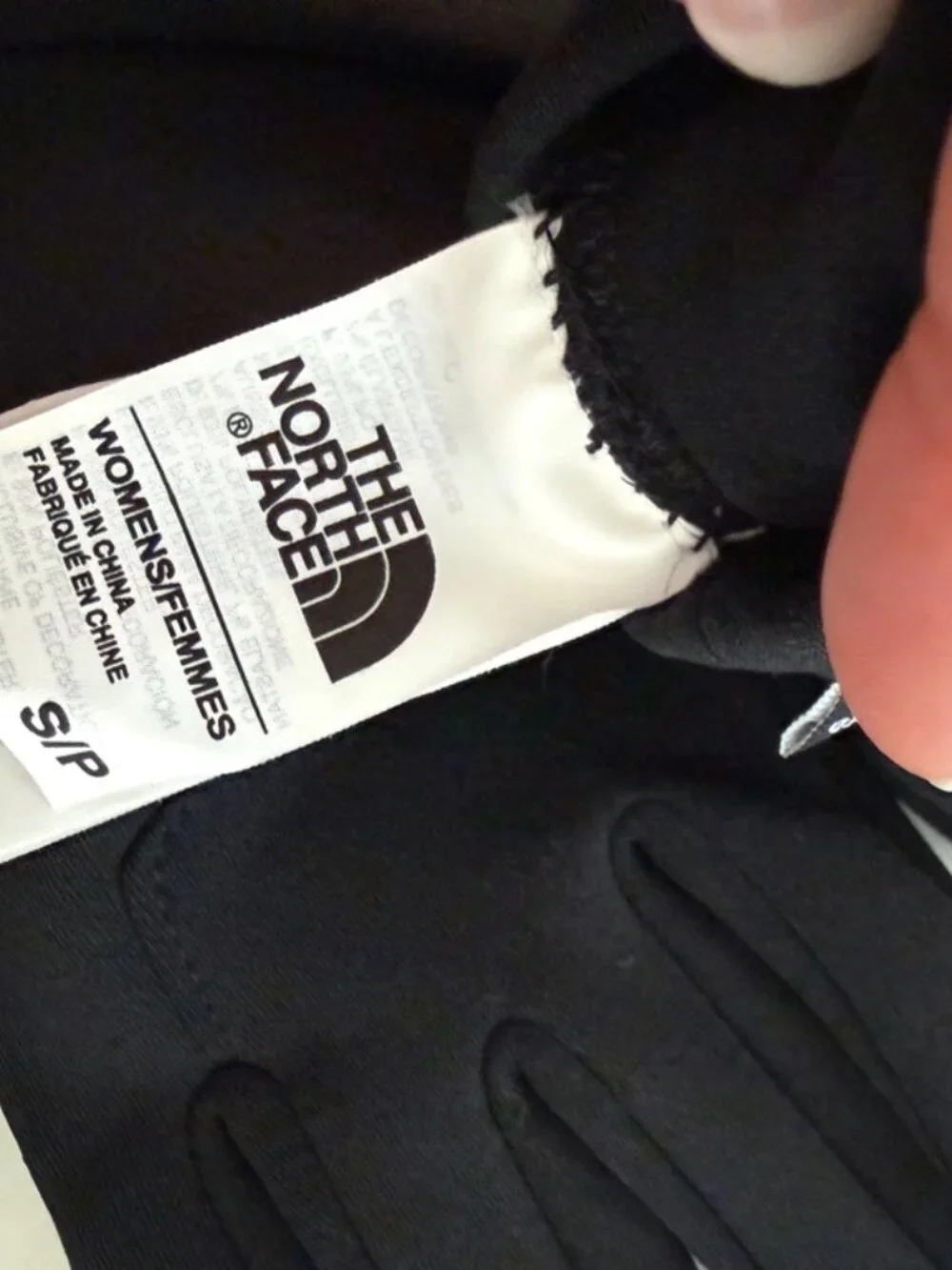 North Face Etip Gloves in Black Women's Size S - Picture 7 of 11